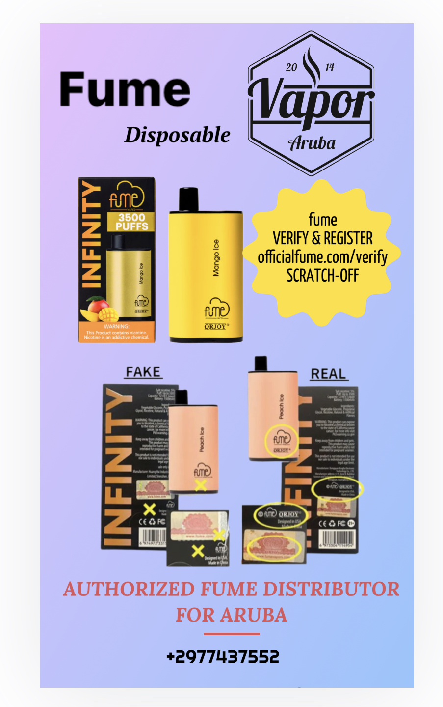 Disposable vape Fume 3500
