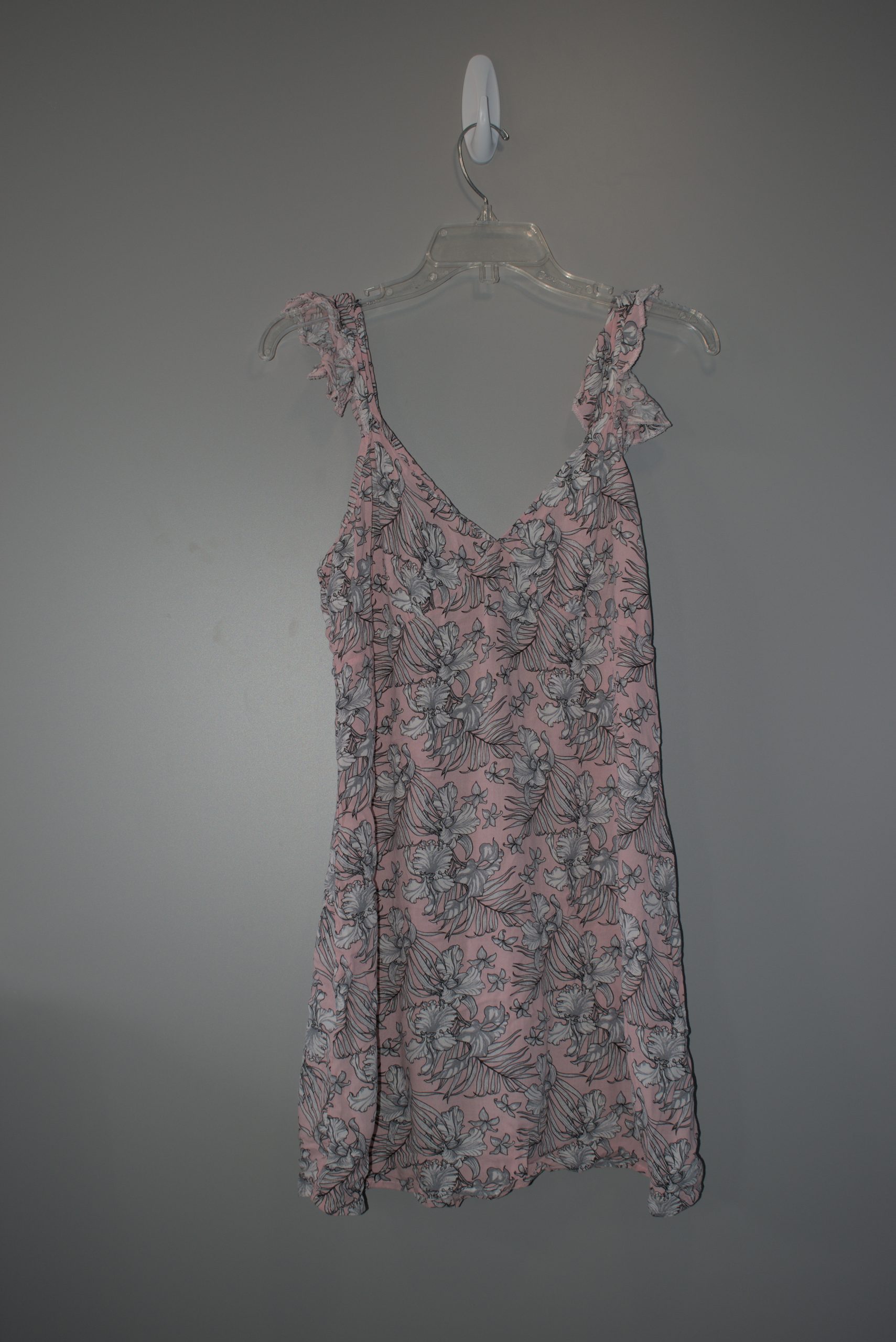 Short light pink dress