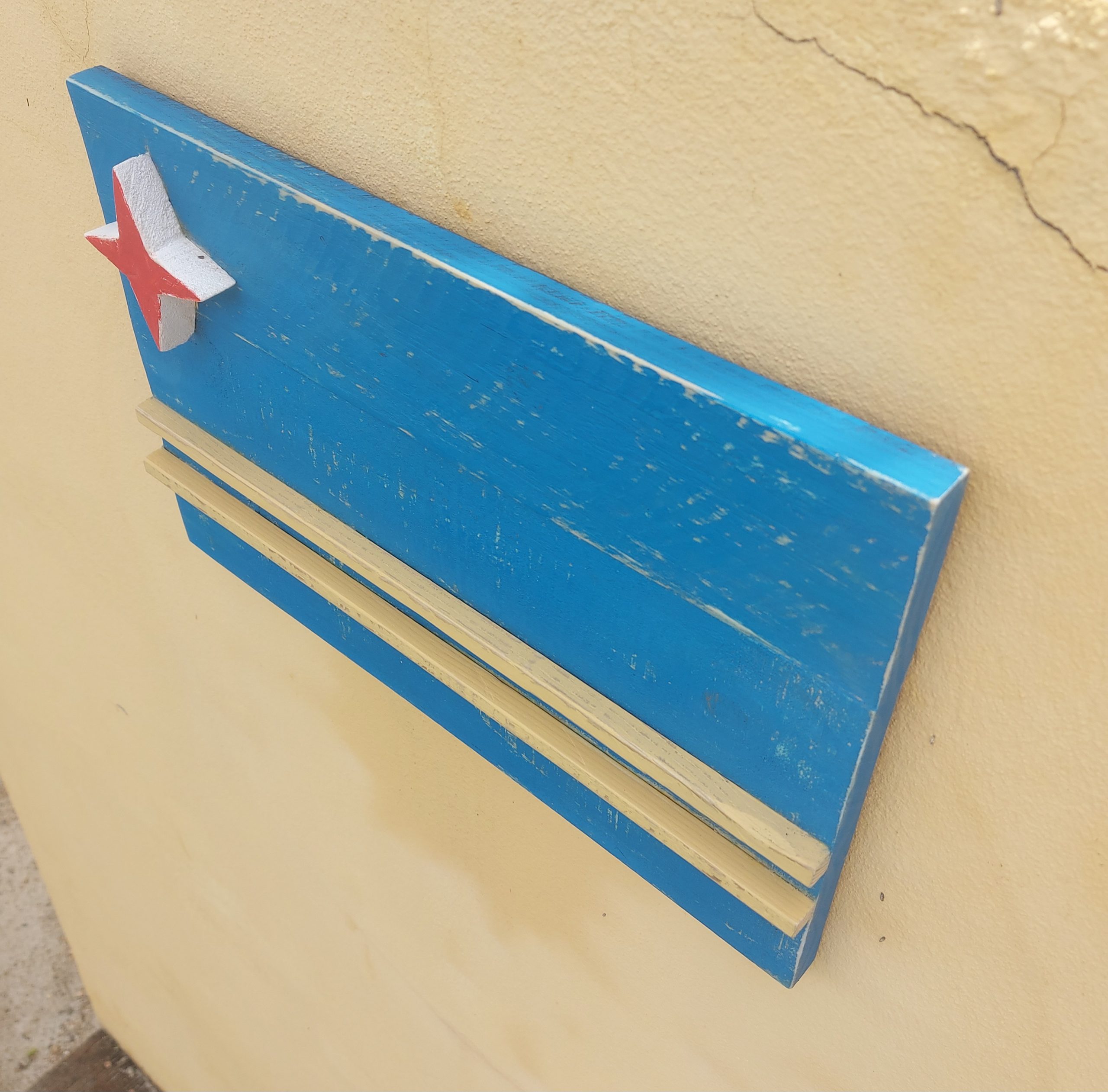 Rustic Aruban Flag