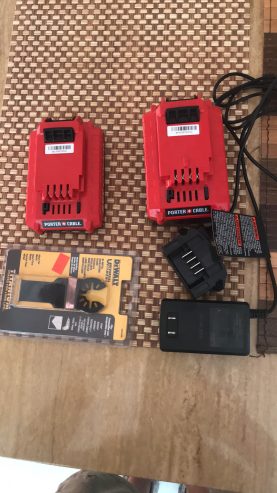 Set 7 cordless tools