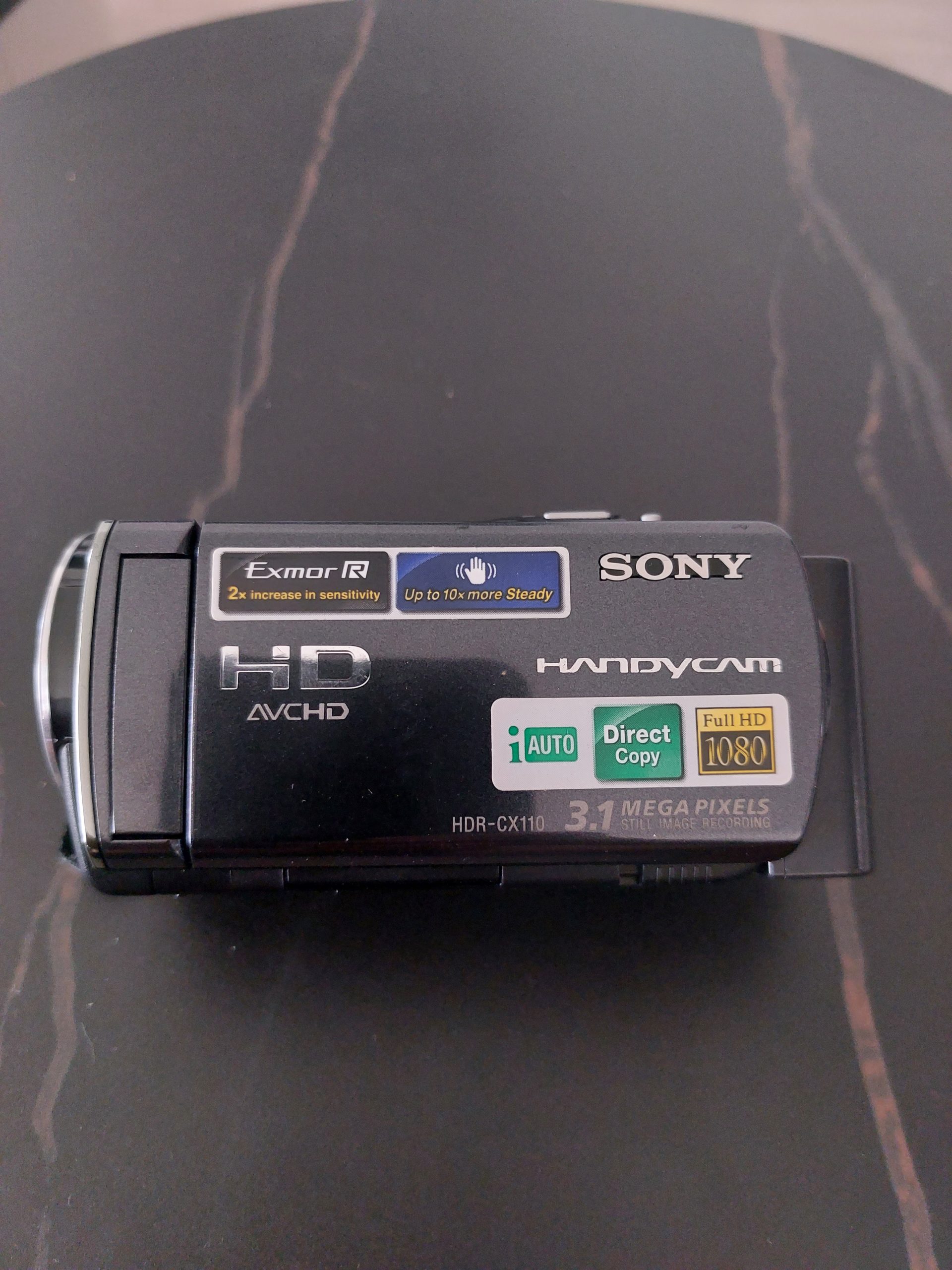 Sony HDR-CX110 handycam 3.1 mega pixels