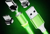 Charging cable USB LED light