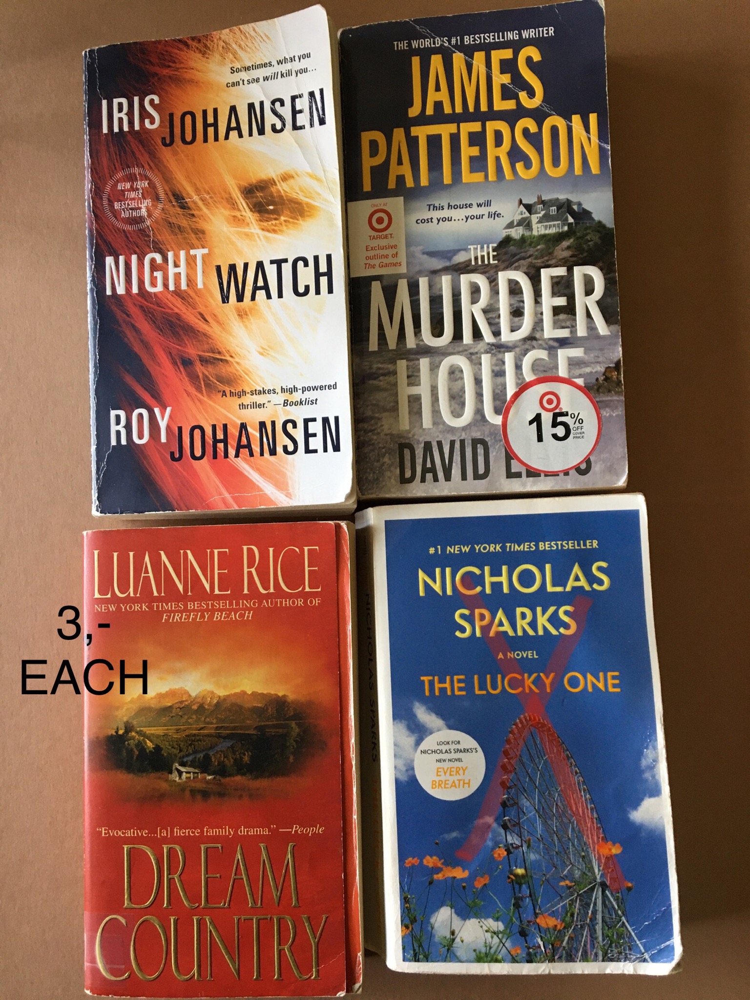 Assorted books