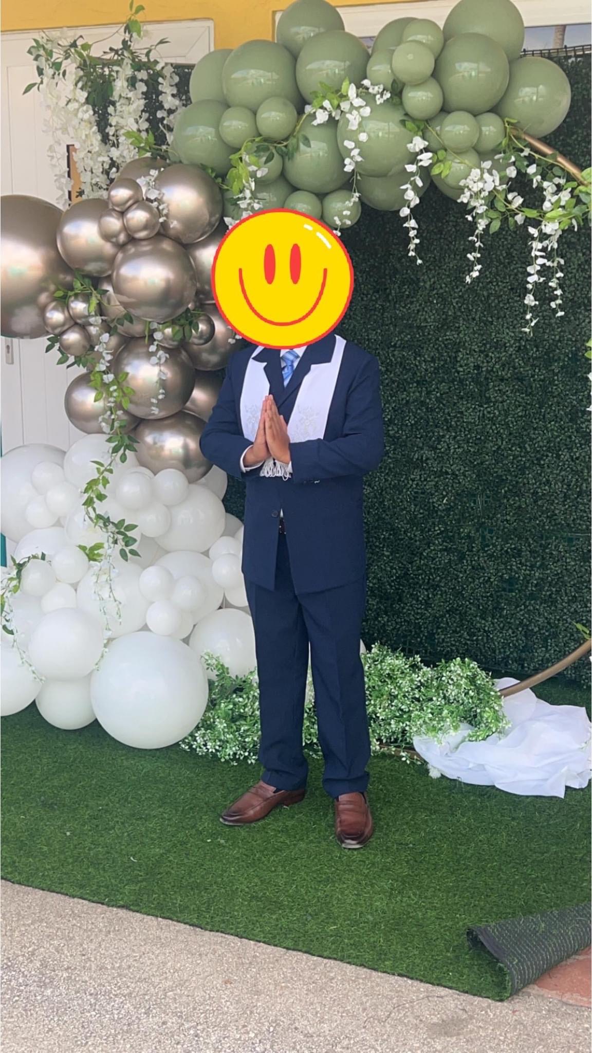 Ta bende un set di bachi pa mucha navy blue