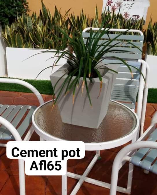 Cement planter