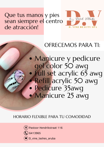 Manicure y Pedicure gel color