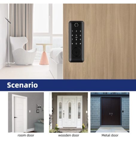 Smart doorlock cu sensor