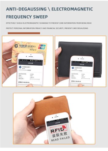 Pop up minimalist wallet