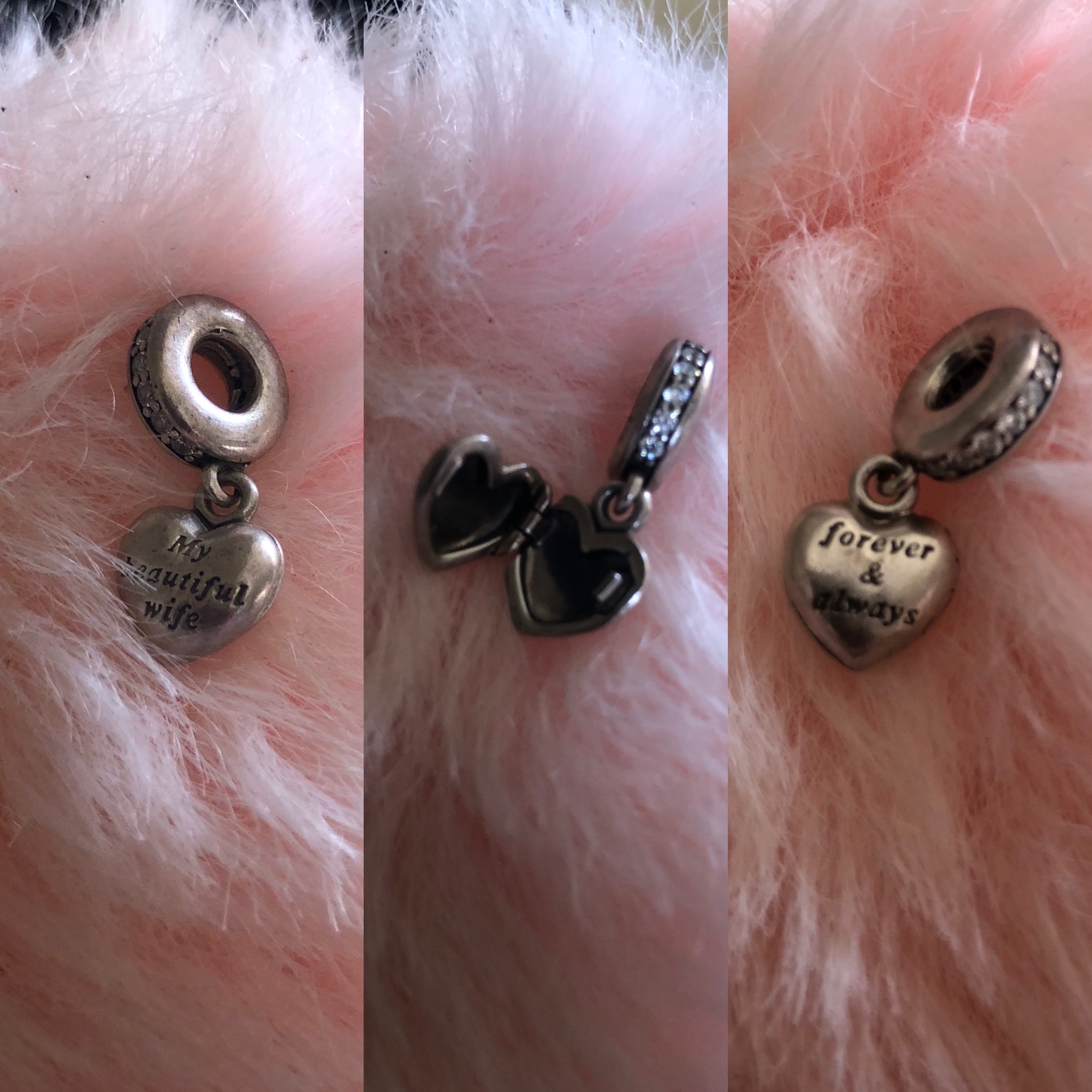 Pandora Ring and charms