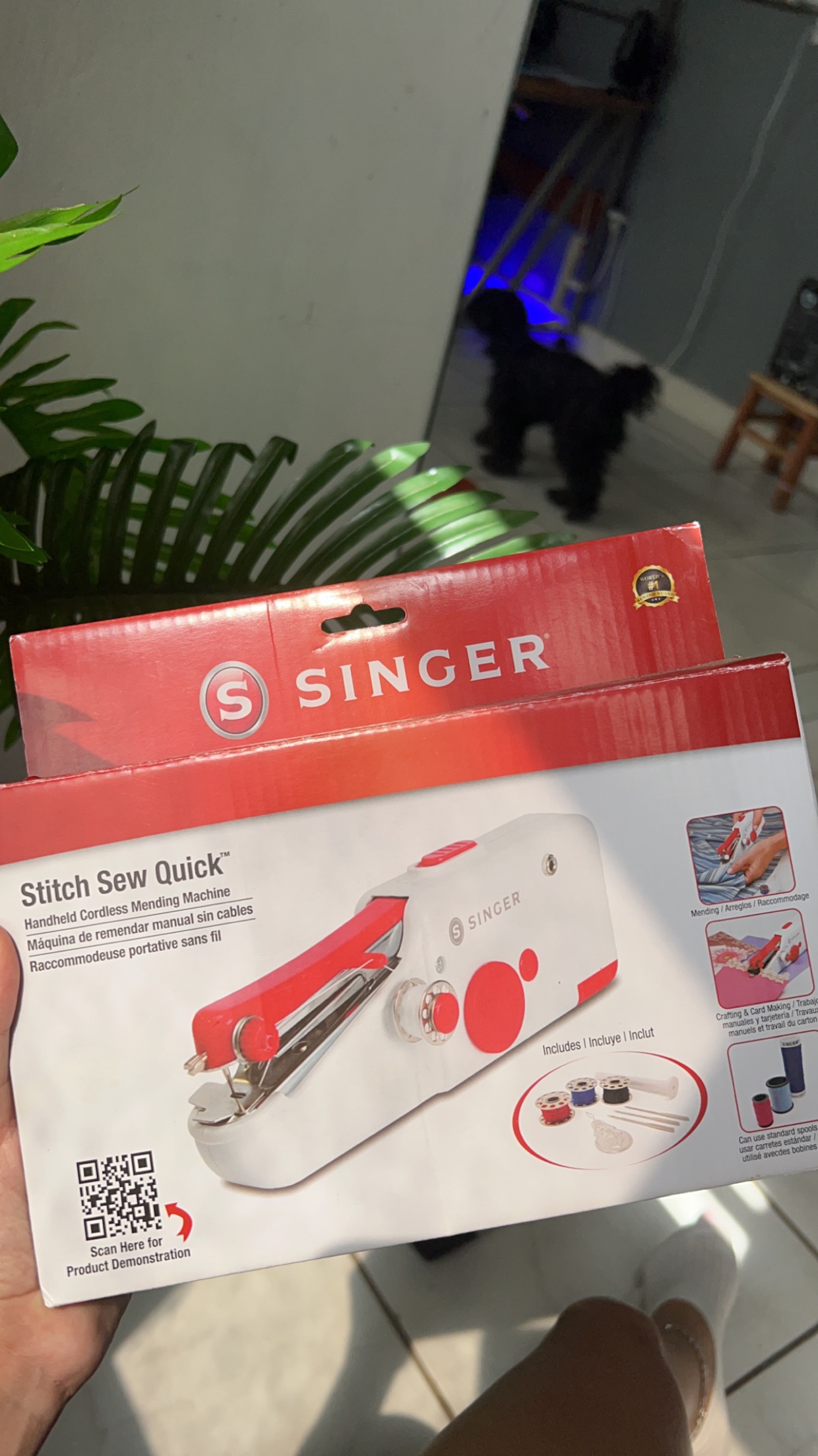 Portable stitch sew quick 🧵 🪡