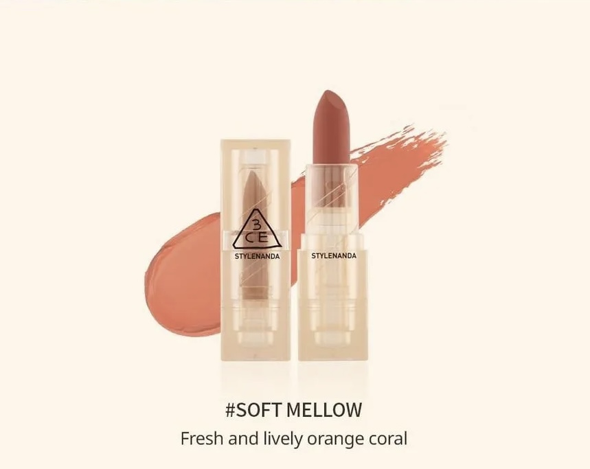 3CE Soft Matte Lipstick