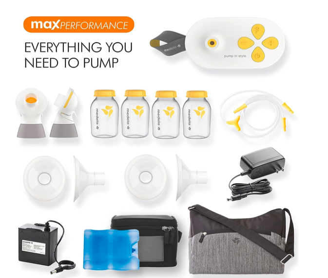 Electric breast pump