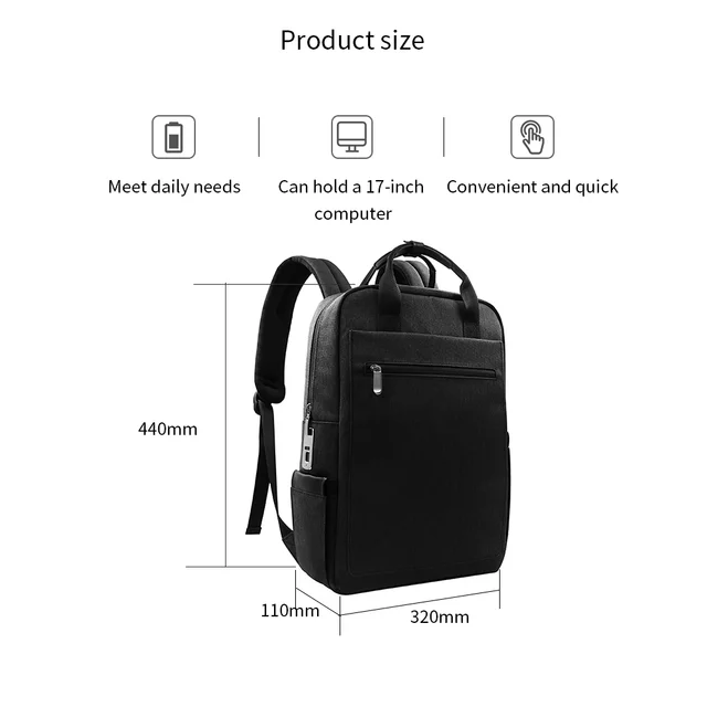 Fingerprint backpack