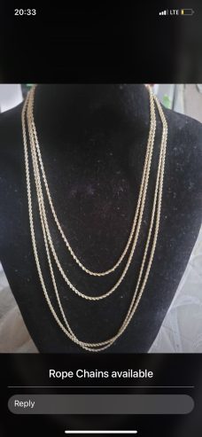 ROPE CHAIN 14 KT GOLD