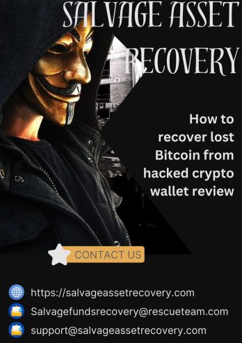 retrieve your lost btc with – salvage asset recovery