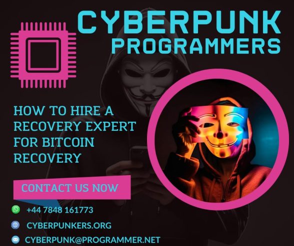 CONSULT RENOWNED BITCOIN RECOVERY EXPERTS // CYBERPUNK PROGR