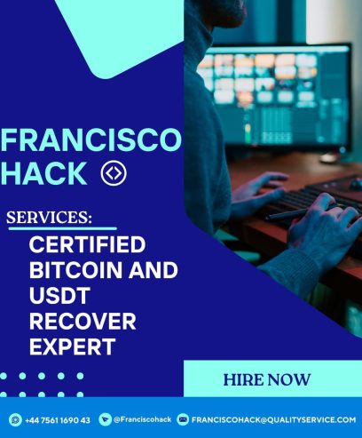 Contact FRANCISCO HACK FOR BITCOIN- USDT -EHT -BTC RECOVERY